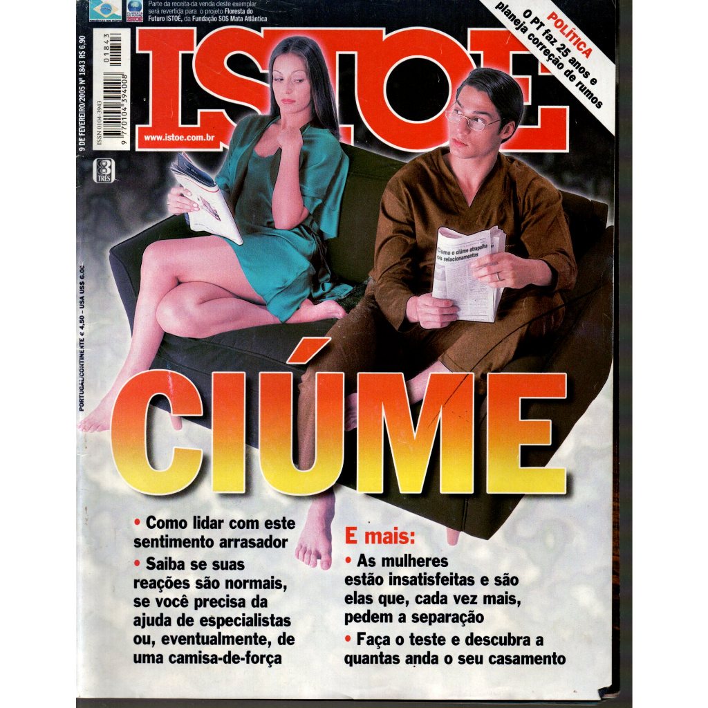Revista Isto É, Nº 1843, 9 De Fevereiro 2005