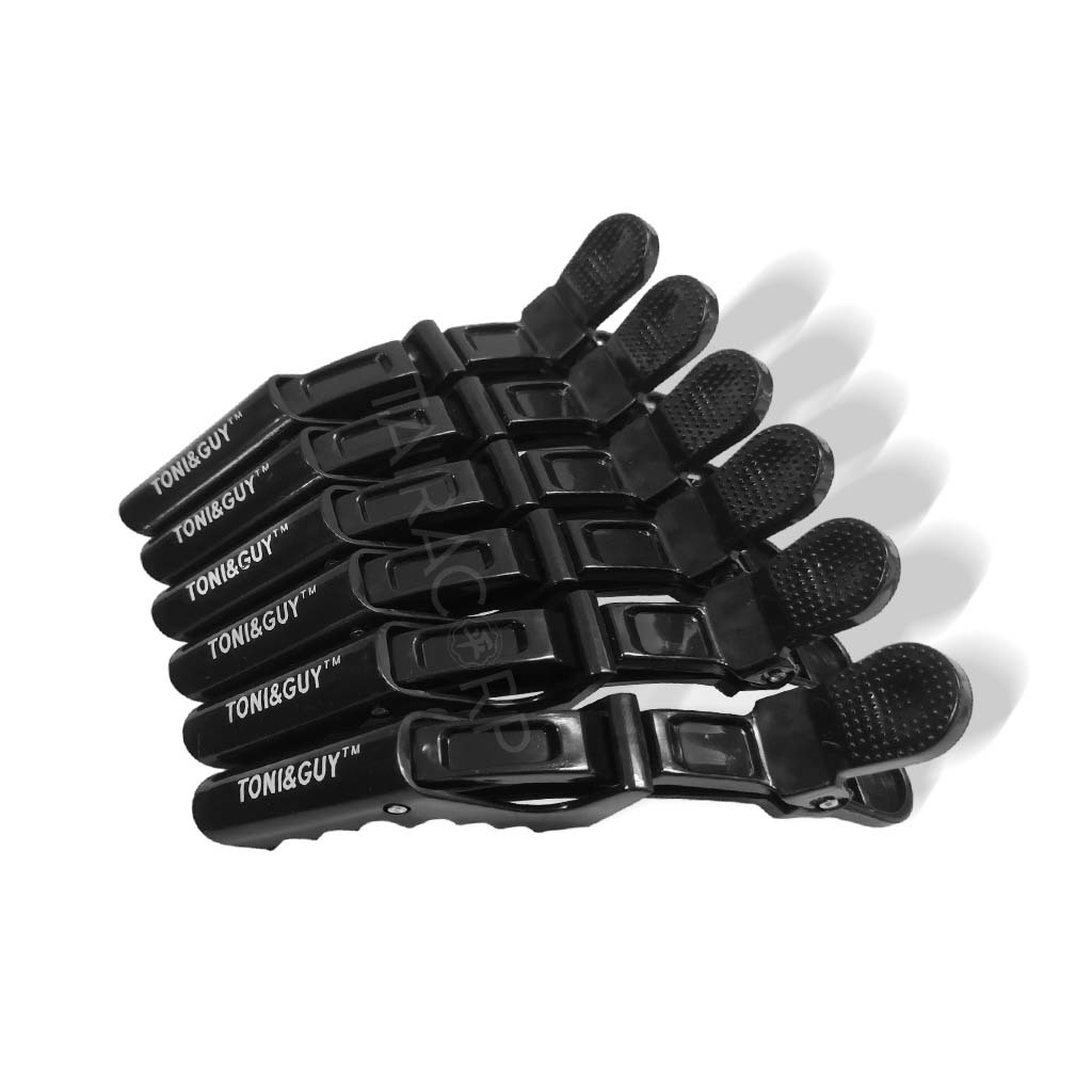 Kit 6 Presilhas Prendedor De Cabelo Crocodilo Cabeleireiro em Oferta na Shopee