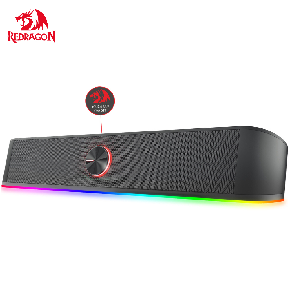 Soundbar Caixa de Som Gamer Redragon Adiemus GS560 RGB