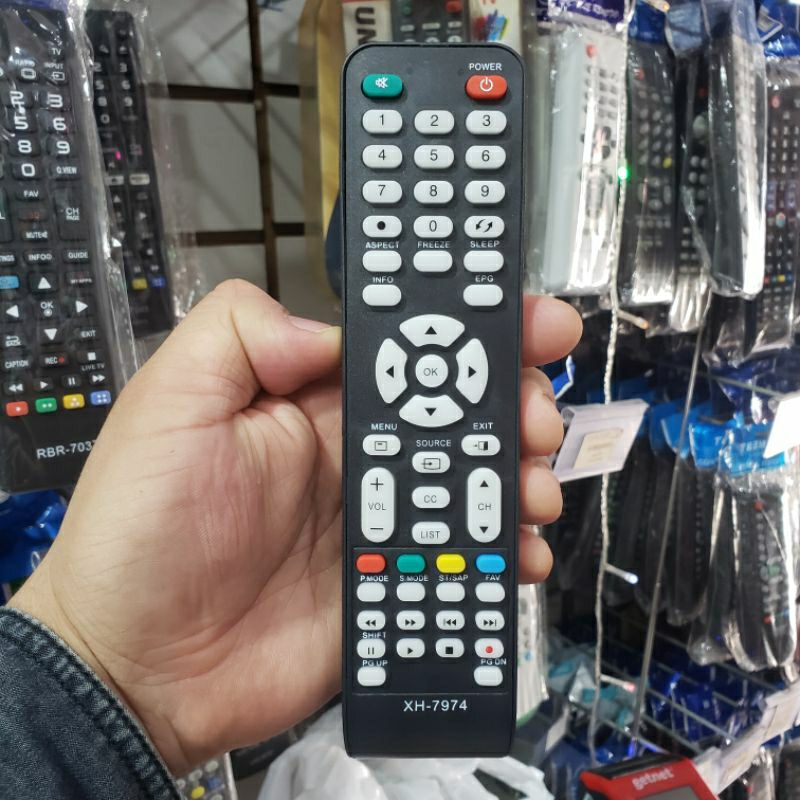 Controle Remoto Compatível Para TV CCE LCD e Plasma 512 XH-7974 RC-512 L2401 D3201