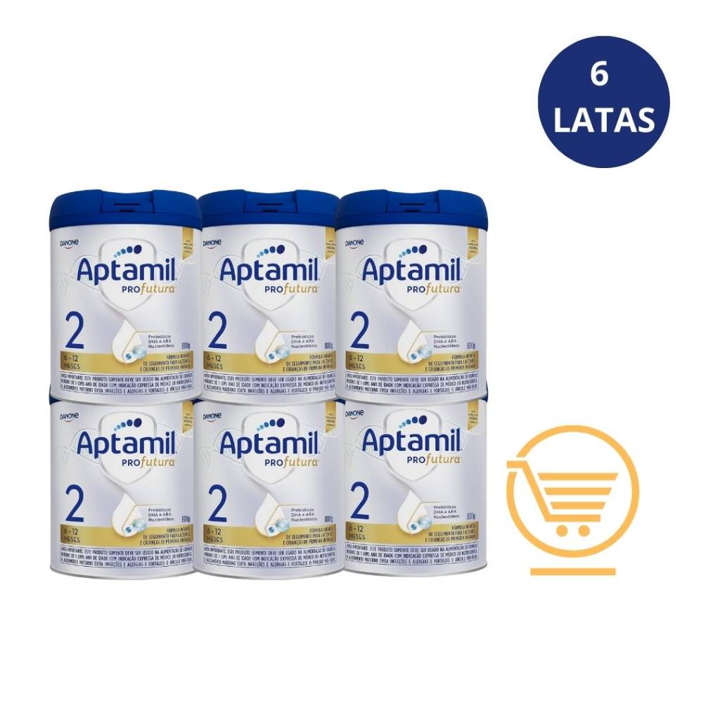 Aptamil Profutura 2 800g - Kit 6 latas