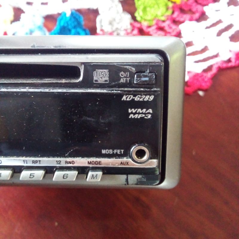 radio jvf kdg258ur no estado sem chicote