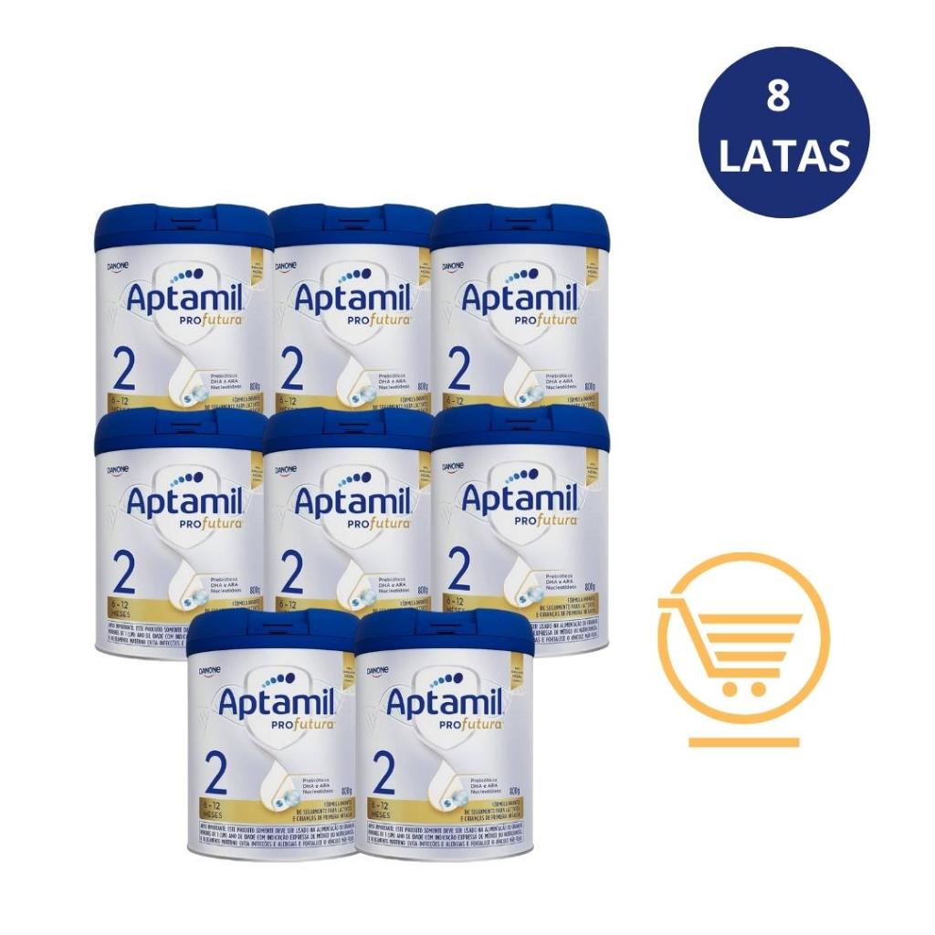 Aptamil Profutura 2 800g - Kit 8 latas