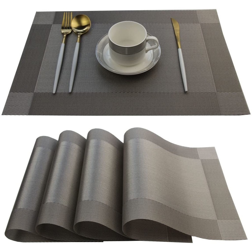 Jogo Americano Kit 4/6/12 Sousplat para Mesa de Jantar e Decoração