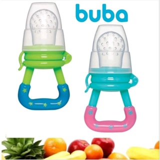 Chupeta alimentadora porta frutas silicone para bebê Buba em Oferta na Shopee
