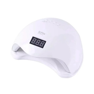 Cabine LED UV Sun 5 48W Bivolt com Timer Digital e Sensor para Unha em Gel Rosa ou Branca em Oferta na Shopee