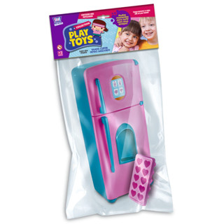 Geladeira 36cm Faz de Conta de Meninas Brinquedo Infantil
