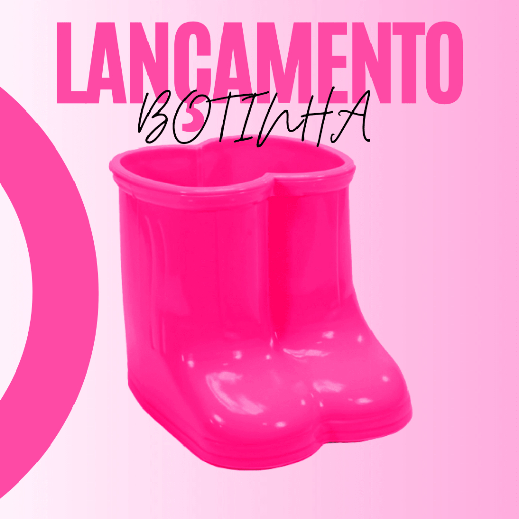 Vaso Botinha Vasinho Bota Decoração Festa Suporte Galocha Enfeite Acrilico Cozinha