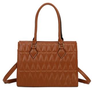 Bolsa Feminina Com Alça Lateral Transversal Faixa de Mão De Couro T823