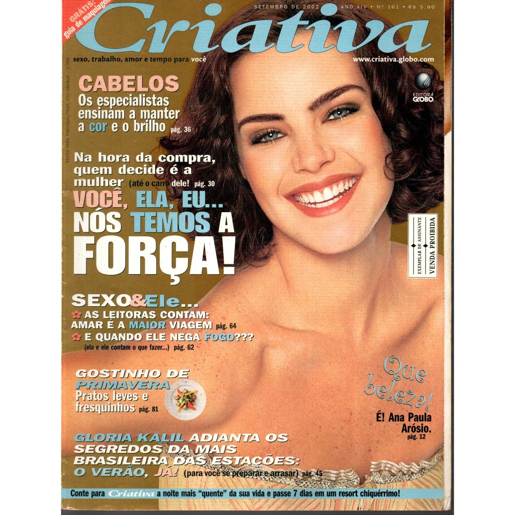 Revista Criativa, Ano 14, Nº 161, Setembro De 2002
