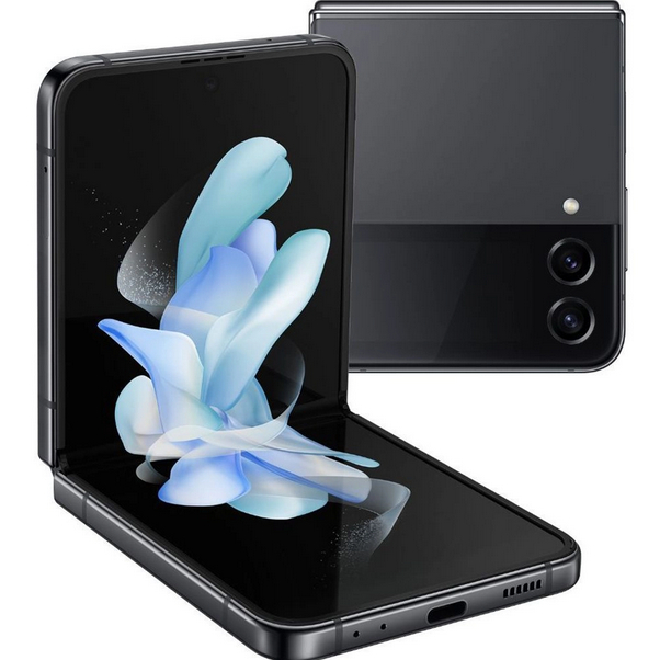 Smartphone Samsung Galaxy Z Flip4 5G Tela dobrável de 6.7'' 128GB Snapdragon 8GB de RAM Câmera Dupla Traseira Preto - Exposição