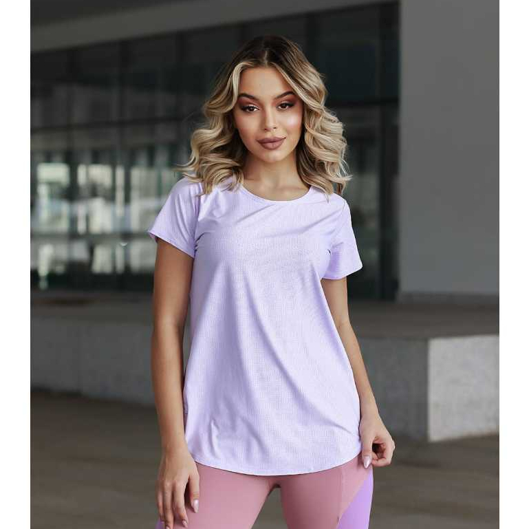 Blusa  Dry Fit  Arredondada Poliamida com elástano 30 UV Corrida, Academia Fitness.