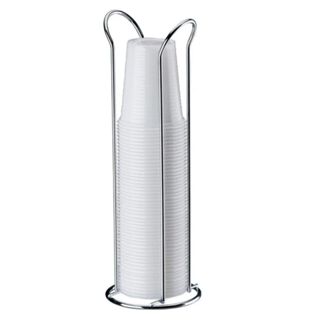 Porta copos Descartáveis 200ml 1 unidade Promoção Aço Cromado em Oferta na Shopee