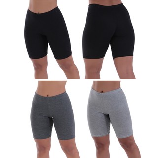Kit 3 Shorts Ánagua Cintura Alta Algodão para Vestidos em Oferta na Shopee