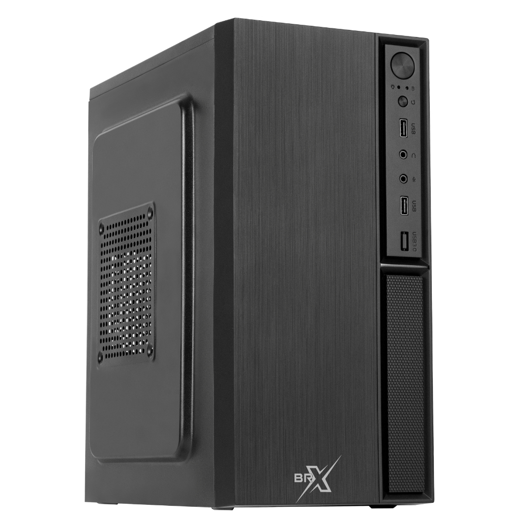 Gabinete F02 Com Fonte BRX Computador Escritório PC