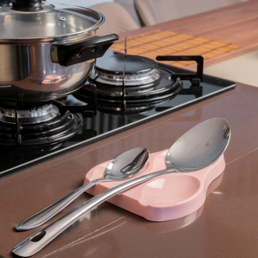 Suporte Apoio Organizador Para Colher 3 Lugares Plástico Resistente Cozinha Bancada Uz325 - Cores em Oferta na Shopee