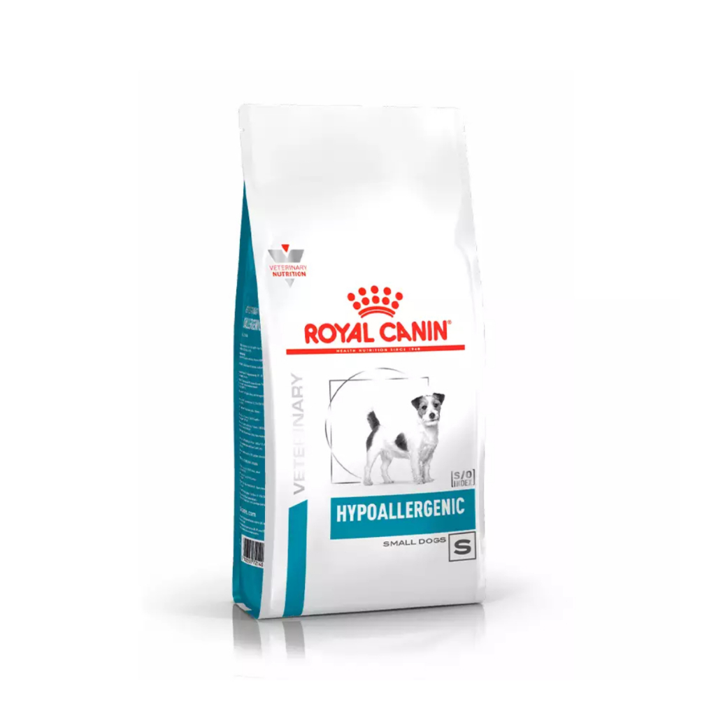 Ração Royal Canin Veterinary Nutrition Hypoallergenic Small Dog para Cães de Pequeno Porte com Alergias 2kg