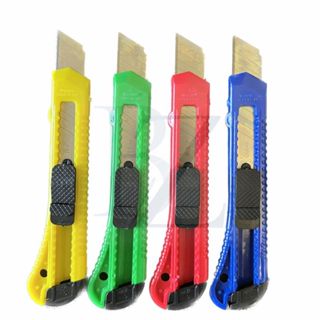 Kit Estilete Com 12 Unidades - Lâmina De 18mm em Oferta na Shopee