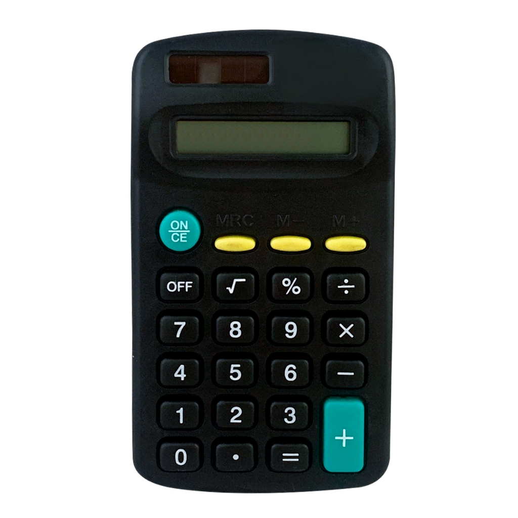 Calculadora De Bolso Mini 8 Dígitos Portátil Pequena Eletrônica a Pilha