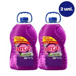 Kit com 2 Desinfetantes Urca 5 Litros Lavanda Antibac Limpeza Pinho 5000ml