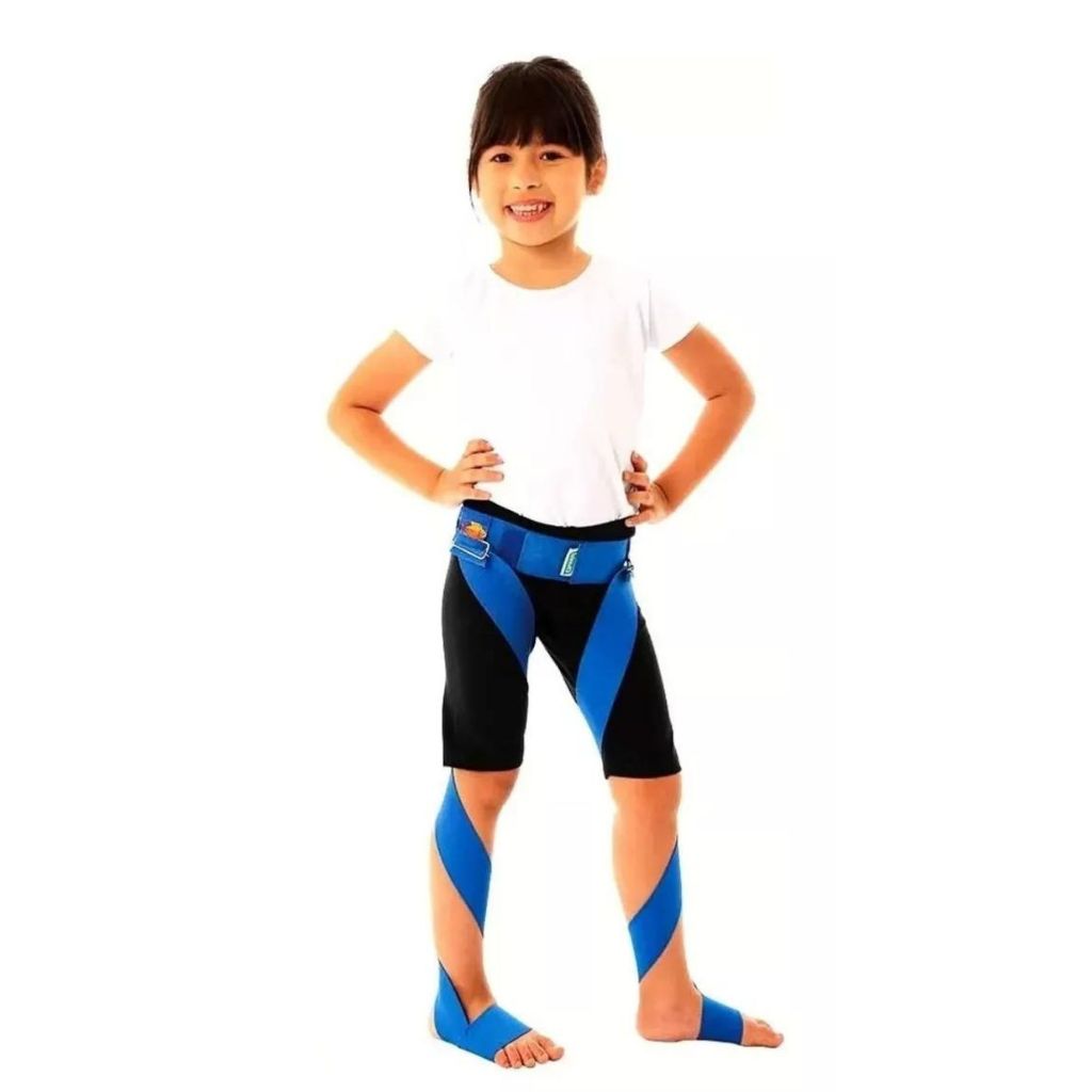 Sling Aparelho Elástico Rotação Membros Inferiores Infantil - Azul - Chantal em Oferta na Shopee