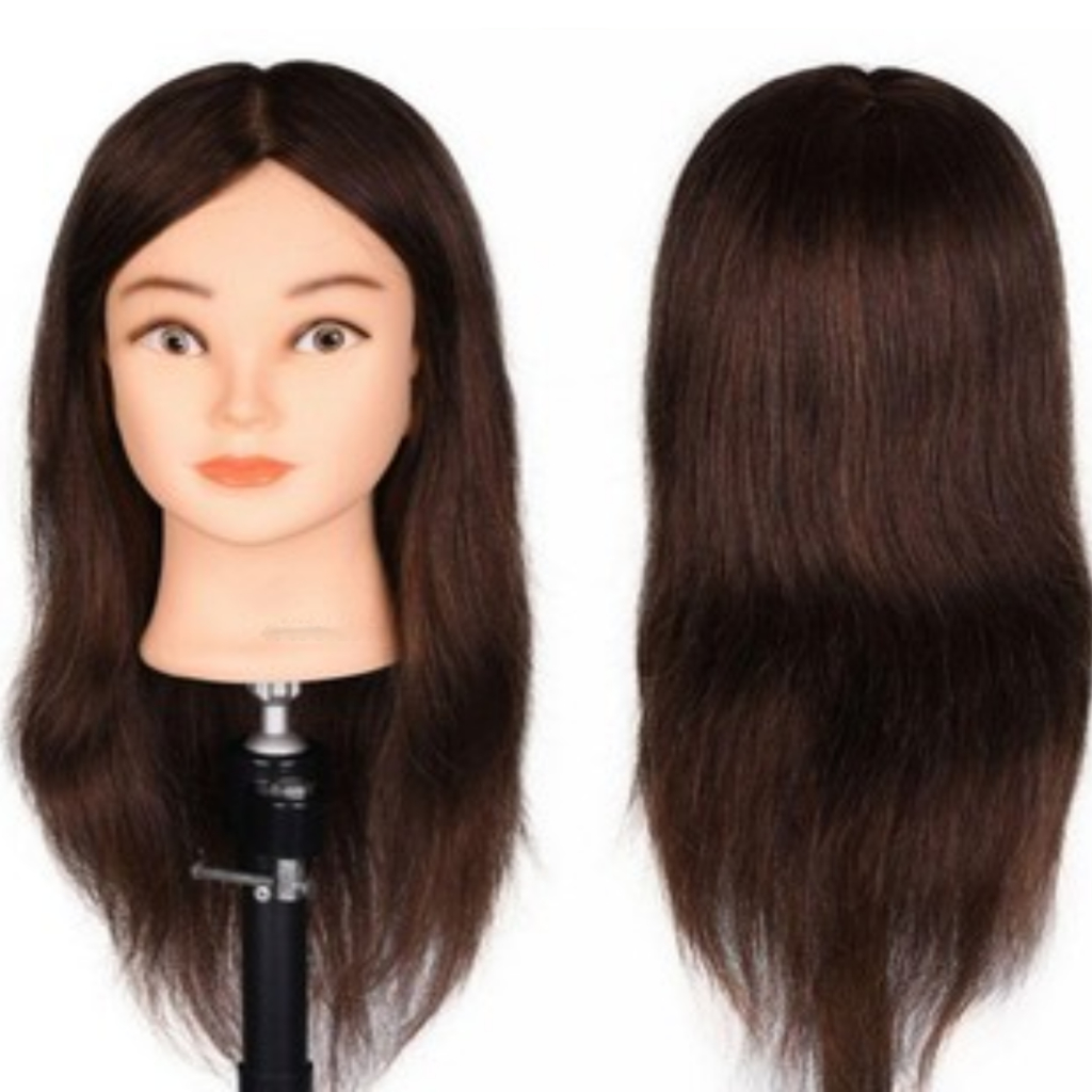 Cabeça Boneca Treino Corte Penteado Cabelo Profissional