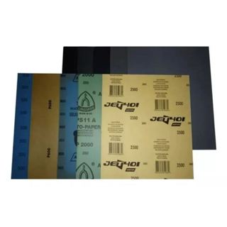 Kit Lixa Dágua Grão 180, 240, 800, 1200, 1500, 2000 e 2500 - Com 12 Unidades em Oferta na Shopee