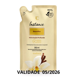 Refil Hidratante Corporal Instance Baunilha 350 ml EMBALAGEM ANTIGA