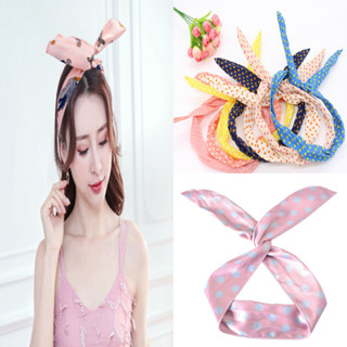 Kit 12 Peças Tiara Faixa Acessório de Cabelo Vintage Headband Lenço C/ Arame Pinup