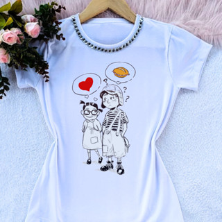 Camiseta camisa blusa t shirt feminina chaves e chiquinha roupa feminina