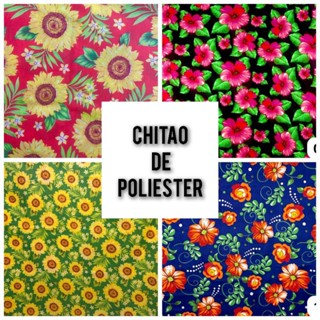 4 metros de chitão de poliester flex - 4mts comp. x 1,50mt larg.