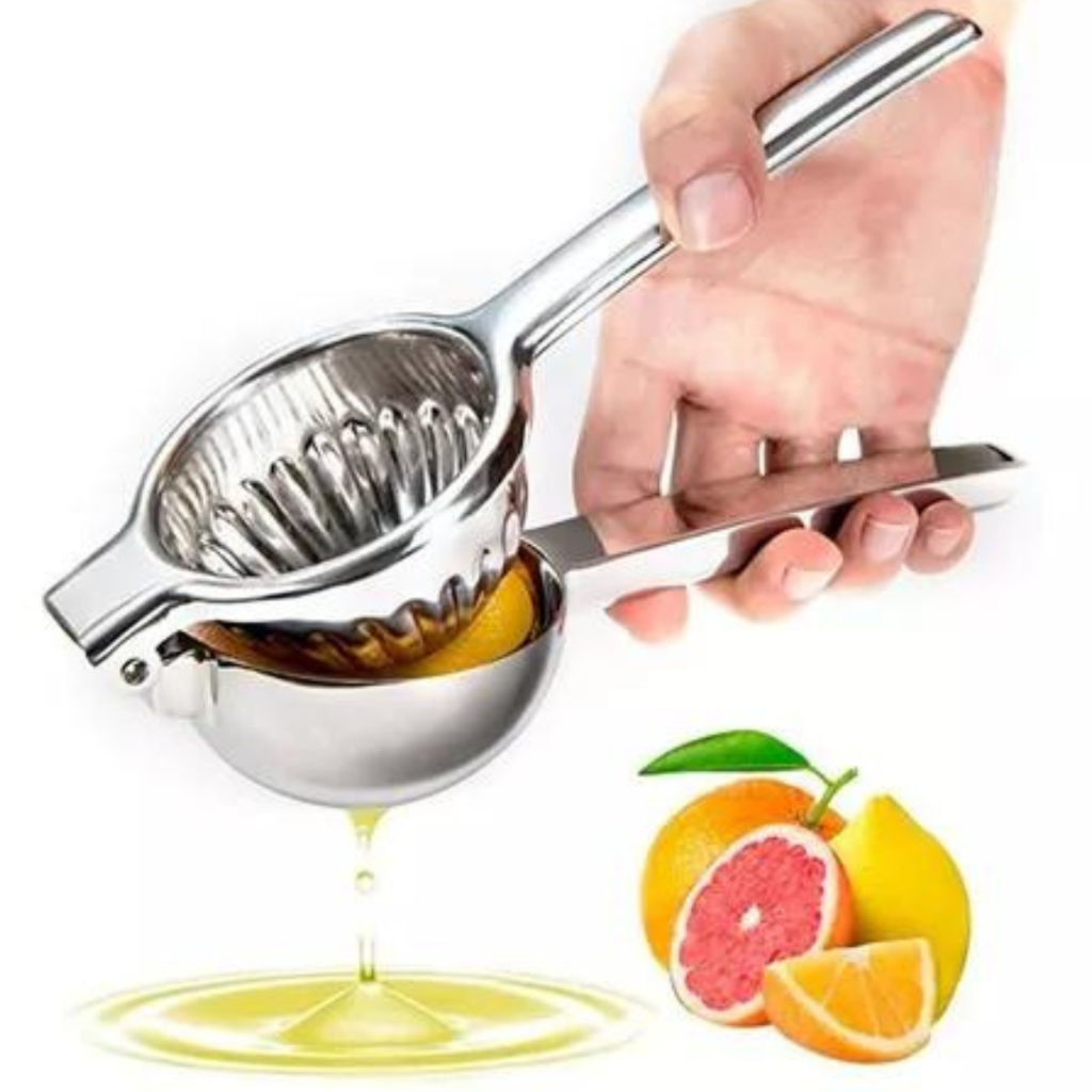 Espremedor Amassador Limão Aço Inox Maciço Resistente Cozinha Pressão Limonada Caipirinha Suco em Oferta na Shopee