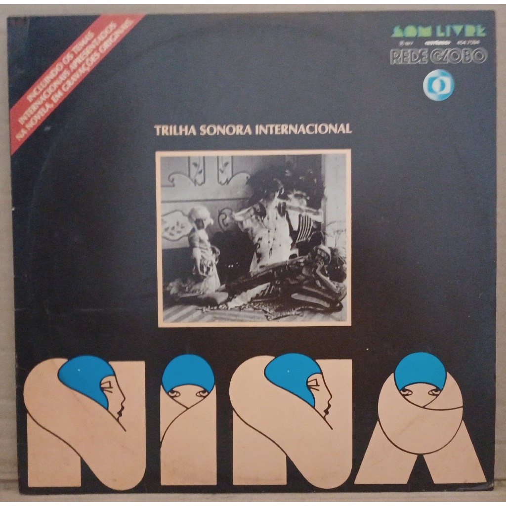 LP Disco De Vinil Nina - Trilha Internacional Da Novela - LP Ótimo Capa Ótima Ler Descrição