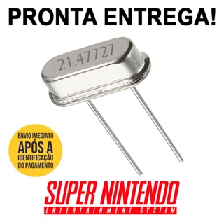 Cristal Oscilador Para Super Nintendo 21.47727 Mhz NTSC Snes em Oferta na Shopee