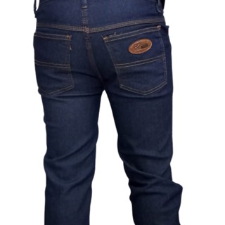 Calça Jeans Masculina Country Basica Reforçada Corte Reto