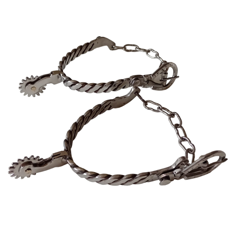 Espora de Inox Quarto de Milha Gv Torcida Bonita e Resistente Melhor Oferta — R$ 124,90 em Shopee