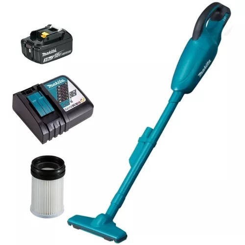 Aspirador De Pó Makita Dcl180 Com Filtro Hepa + Carreg E Bateria em Oferta na Shopee