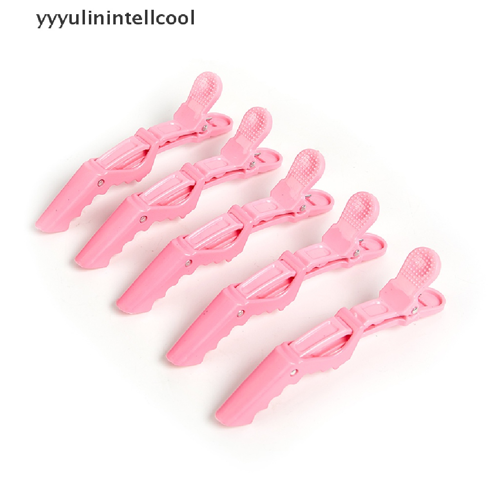 Presilha Prendedor De Cabelo Clips Tipo Bico De Pato 6 Unid Rosa em Oferta na Shopee