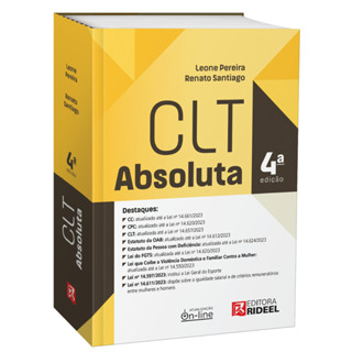 CLT Absoluta - 4ª Edição - 39º Exame de Ordem