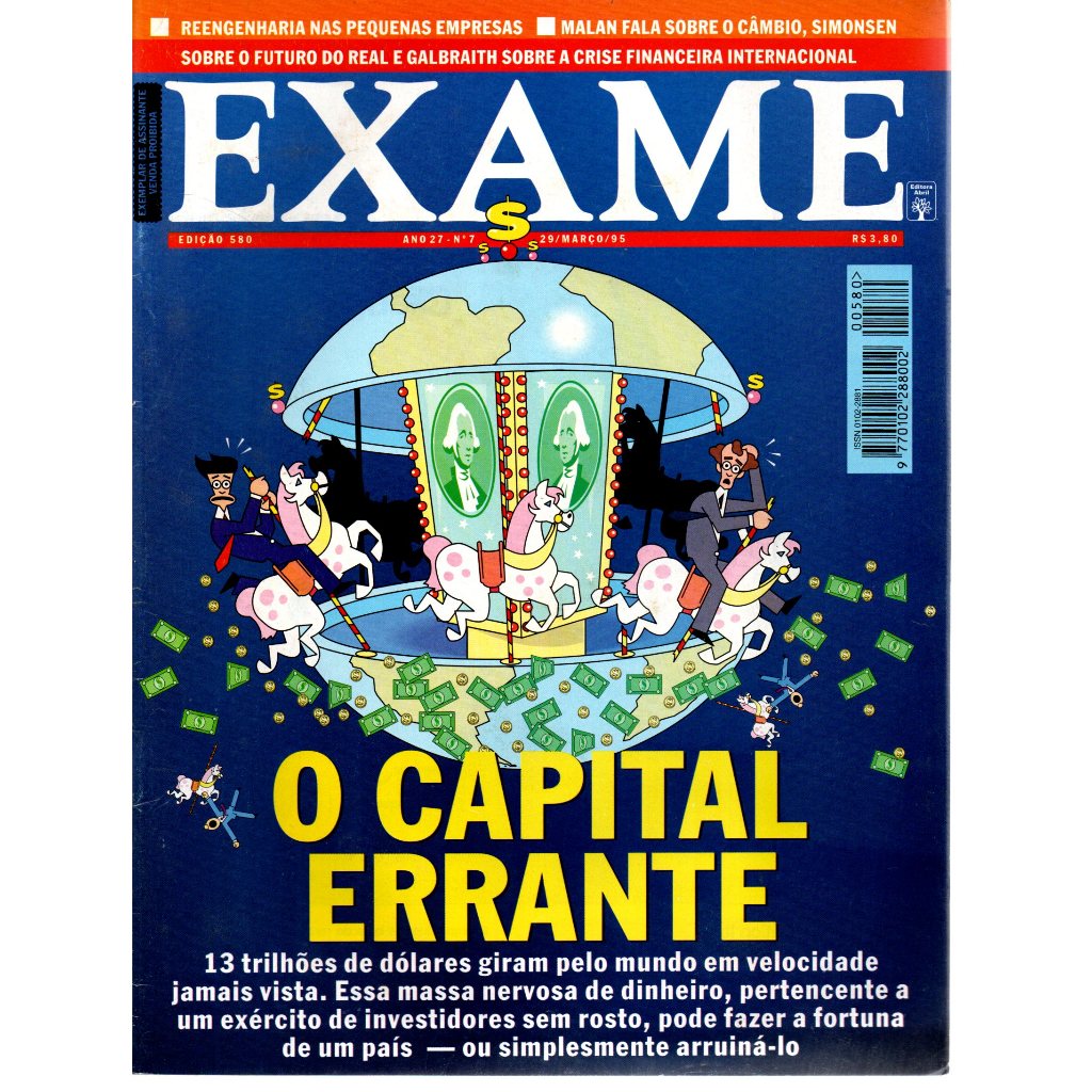 Revista Exame, Nº 07, Ano 27, Edição 580, 29/Março/95