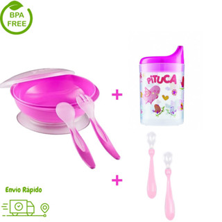 Kit Refeição Para Bebê 7 Peças