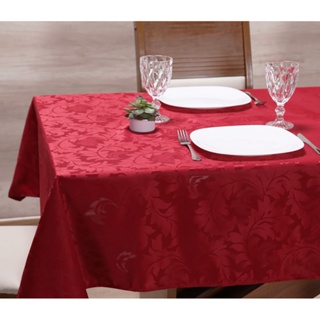 Toalha para Mesa Retangular 5,00m x 2,00m em Tecido Jacquard Várias Cores em Oferta na Shopee