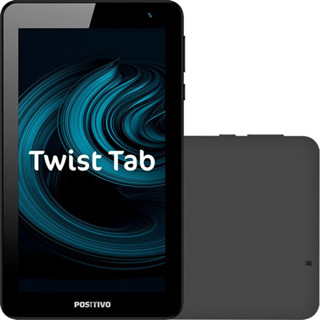 (Novo) Tablet Positivo Twist Tab T770 32GB Wi-Fi Tela 7" Android Processador Quad Core 1,5 GHz - Cinza
