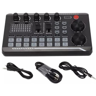 Mesa De Som Placa Inteligente F998 Redução De Ruído De Áudio Live