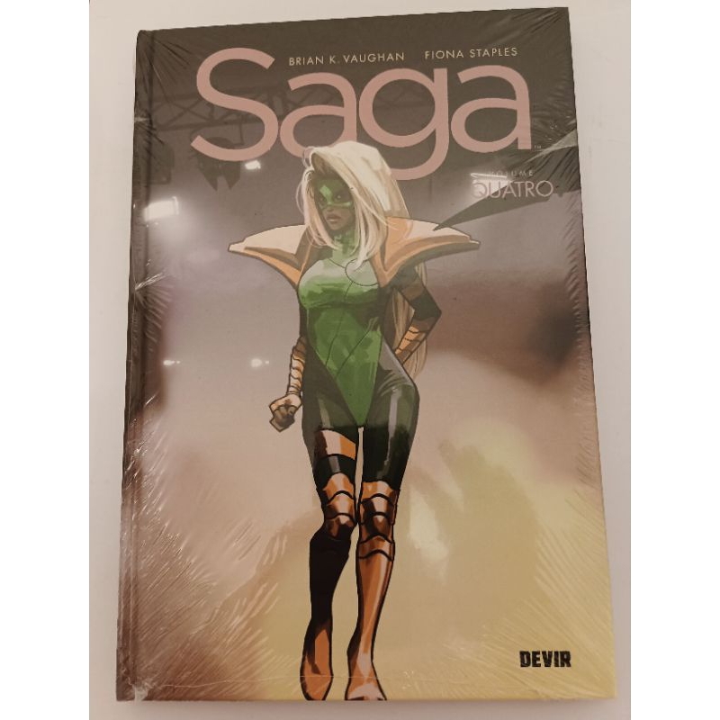 Saga: Volume 4 (Quatro) - Devir - lacrado - Brian K. Vaughan & Fiona Staples