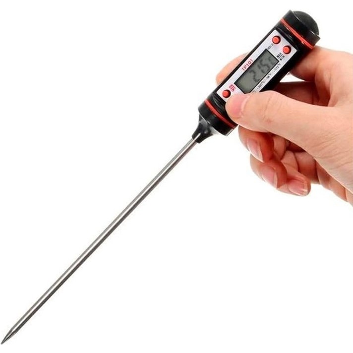Termômetro digital medição de temperatura de alimento com Display Digital/°C/°F FEPRO-TD300 em Oferta na Shopee