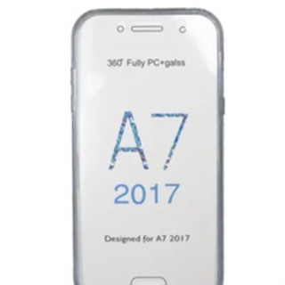 Capinha Capa A7 A720 (2017) 360 Frente E Verso Transparente P/ Galaxy