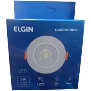 Kit 15 Spot Embutir  Led 5W  6500K / 3000K  Alta Qualidade Direcional Elgin