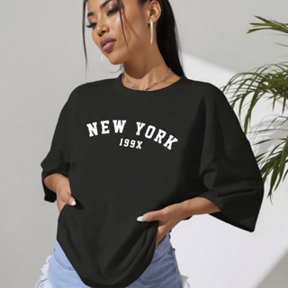 Camiseta Feminina Oversized New York
