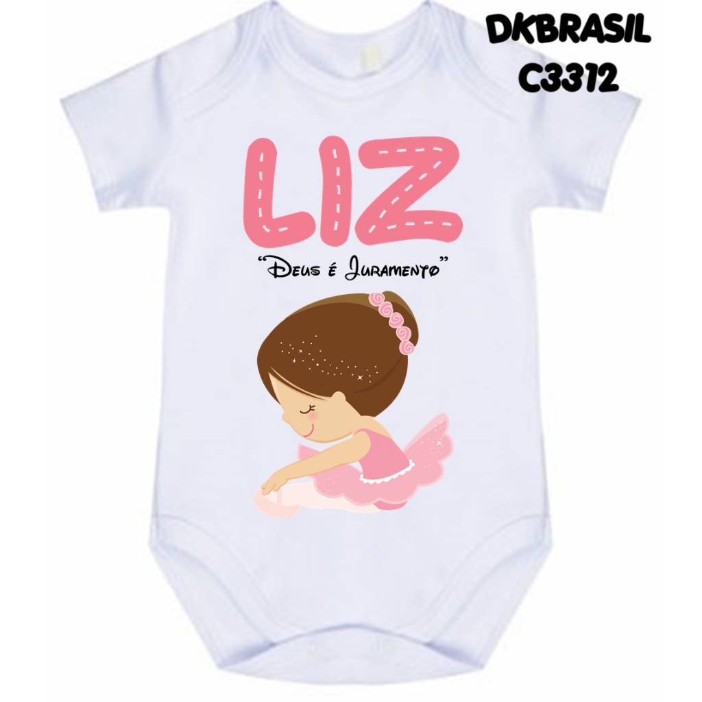 Body Bailarina Significado do nome Liz C3312